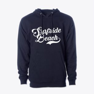 Surfside Beach South Carolina Vintage Team Cotton Hoodie Sweatshirt
