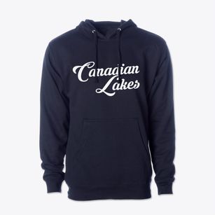 Canadian Lakes Michigan Vintage Team Cotton Hoodie Sweatshirt
