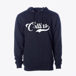 Collins Mississippi Vintage Team Cotton Hoodie Sweatshirt