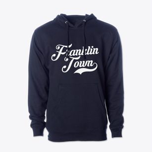 Franklin Town Massachusetts Vintage Team Cotton Hoodie Sweatshirt