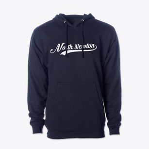 North Newton Kansas Vintage Team Cotton Hoodie Sweatshirt