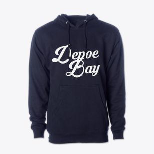 Depoe Bay Oregon Vintage Team Cotton Hoodie Sweatshirt