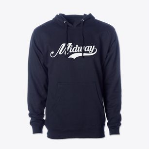 Midway Louisiana Vintage Team Cotton Hoodie Sweatshirt