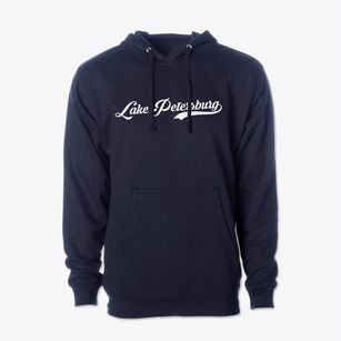 Lake Petersburg Illinois Vintage Team Cotton Hoodie Sweatshirt