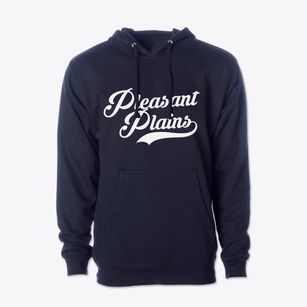 Pleasant Plains New Jersey Vintage Team Cotton Hoodie Sweatshirt