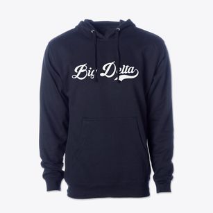 Big Delta Alaska Vintage Team Cotton Hoodie Sweatshirt