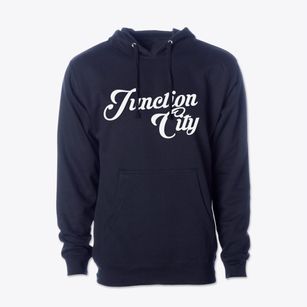 Junction City Illinois Vintage Team Cotton Hoodie Sweatshirt