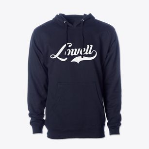Lowell Kansas Vintage Team Cotton Hoodie Sweatshirt