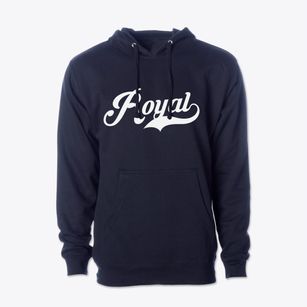 Royal Illinois Vintage Team Cotton Hoodie Sweatshirt