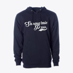 Snoqualmie Pass Washington Vintage Team Cotton Hoodie Sweatshirt