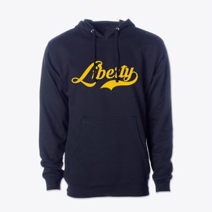Liberty North Carolina Vintage Team Cotton Hoodie Sweatshirt