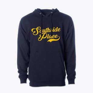 Southside Place Texas Vintage Team Cotton Hoodie Sweatshirt