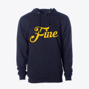 Fine New York Vintage Team Cotton Hoodie Sweatshirt