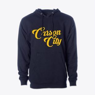 Carson City Michigan Vintage Team Cotton Hoodie Sweatshirt