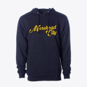 Morehead City North Carolina Vintage Team Cotton Hoodie Sweatshirt
