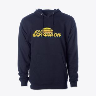 Brandon Vermont Sublime Sunset Cotton Hoodie Sweatshirt