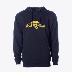 De Land Illinois Sublime Sunset Cotton Hoodie Sweatshirt