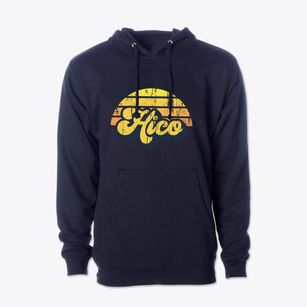 Hico West Virginia Sublime Sunset Cotton Hoodie Sweatshirt