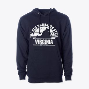  Virginia Sunset Cotton Hoodie Sweatshirt