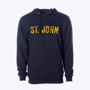 St. John Missouri Timeless Retro Cotton Hoodie Sweatshirt