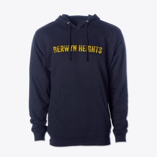 Berwyn Heights Maryland Timeless Retro Cotton Hoodie Sweatshirt