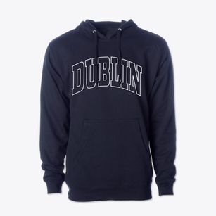 Dublin Texas Trendy Block Cotton Hoodie Sweatshirt