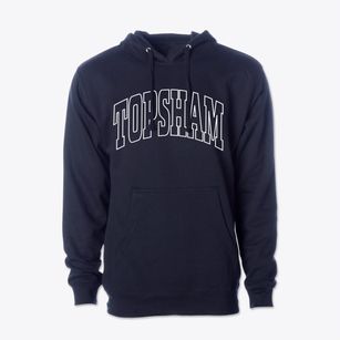 Topsham Vermont Trendy Block Cotton Hoodie Sweatshirt