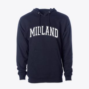 Midland North Carolina Varsity Cotton Hoodie Sweatshirt