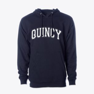 Quincy Illinois Varsity Cotton Hoodie Sweatshirt
