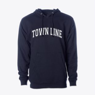 Town Line New York Varsity Cotton Hoodie Sweatshirt