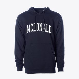 Mcdonald Pennsylvania Varsity Cotton Hoodie Sweatshirt