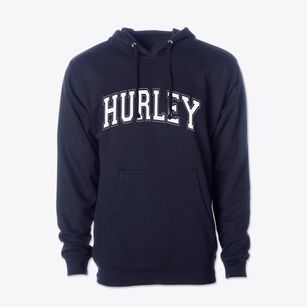 Hurley Wisconsin Varsity Cotton Hoodie Sweatshirt