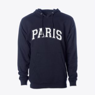Paris Missouri Varsity Cotton Hoodie Sweatshirt