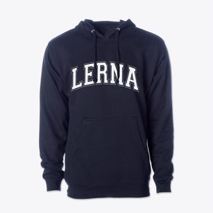 Lerna Illinois Varsity Cotton Hoodie Sweatshirt