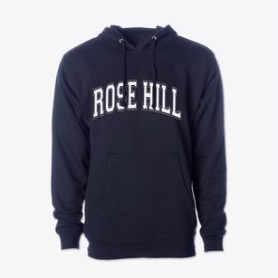 Rose Hill Illinois Varsity Cotton Hoodie Sweatshirt