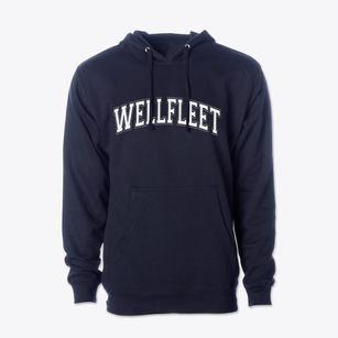 Wellfleet Nebraska Varsity Cotton Hoodie Sweatshirt