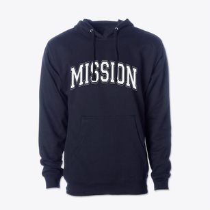 Mission Kansas Varsity Cotton Hoodie Sweatshirt