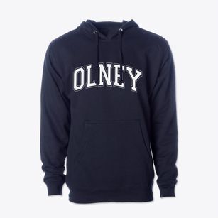 Olney Illinois Varsity Cotton Hoodie Sweatshirt