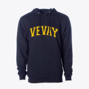 Vevay Indiana Varsity Cotton Hoodie Sweatshirt