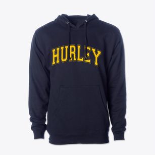 Hurley Wisconsin Varsity Cotton Hoodie Sweatshirt