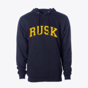 Rusk Wisconsin Varsity Cotton Hoodie Sweatshirt