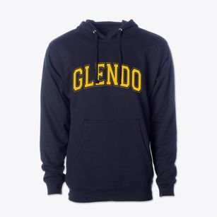 Glendo Wyoming Varsity Cotton Hoodie Sweatshirt