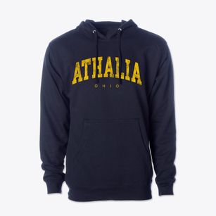 Athalia Ohio Urban Vibe Cotton Hoodie Sweatshirt