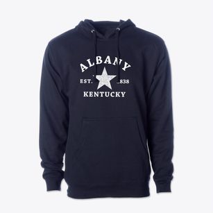 Albany Kentucky Star Cotton Hoodie Sweatshirt