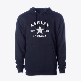 Ashley Indiana Star Cotton Hoodie Sweatshirt