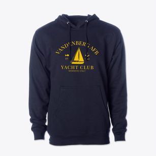 Vandenberg Afb California Yacht Club Cotton Hoodie Sweatshirt