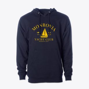 Monrovia Maryland Yacht Club Cotton Hoodie Sweatshirt