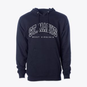 St. Marys West Virginia Inline Cotton Hoodie Sweatshirt