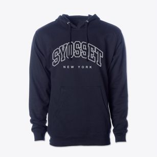 Syosset New York Inline Cotton Hoodie Sweatshirt