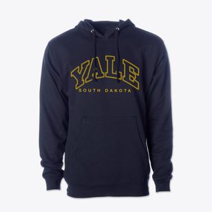 Yale South Dakota Inline Cotton Hoodie Sweatshirt